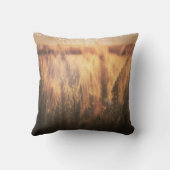 Coussin Champ de blé rustique campagne chic ferme (Verso)