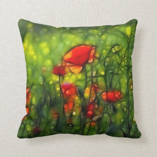 Coussin Champ de pavot