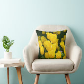 Coussin Champ de tulipes jaune vif (Chaise)