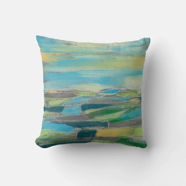 Coussin Champ fragmenté I (Recto)