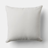 Coussin Champagne bleu et huîtres Jeter l'oreiller (Verso)