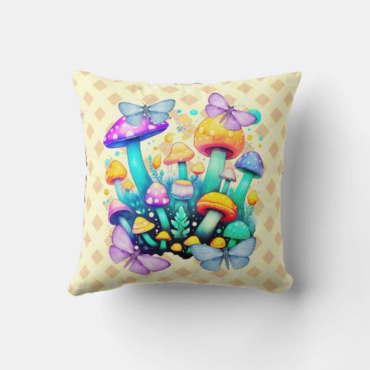 Coussin champignon (Verso)