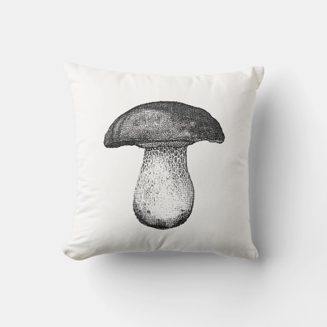 Coussin Champignon vintage (Recto)