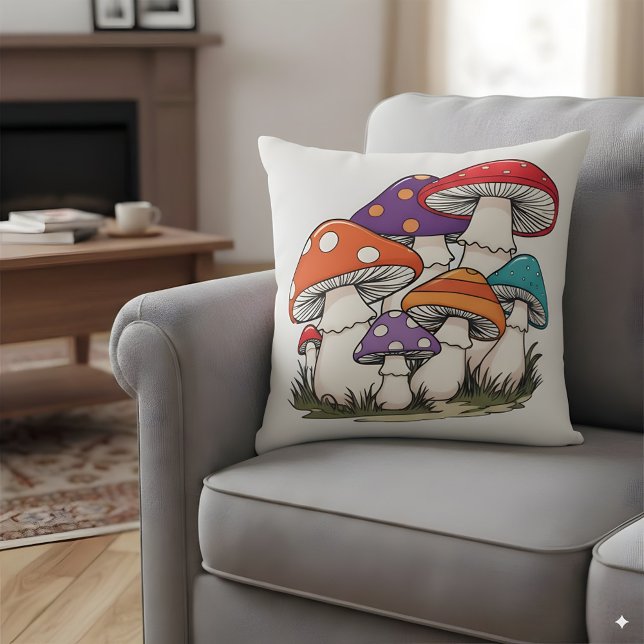 Coussin Champignons (Créateur téléchargé)