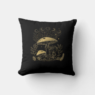 Coussin Champignons Cottagecore Fungi Goblincore Esthétiqu
