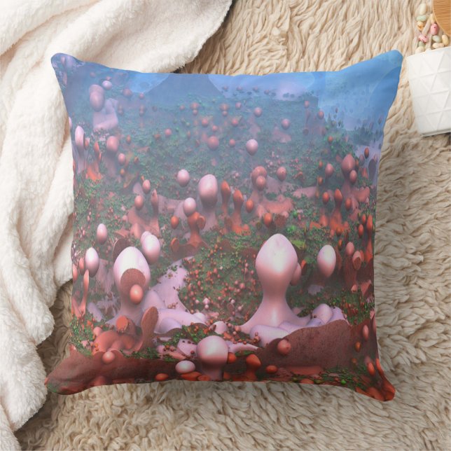Coussin Champignons magiques Lancer l'oreiller (Couverture)