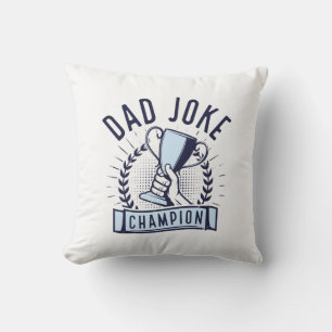 Coussin Champion de la farce papa