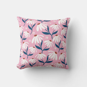 Coussin Champs de marguerite joyeux