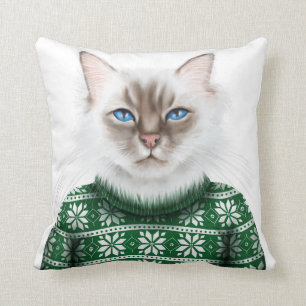 Coussin Chandail de chat de Kitty