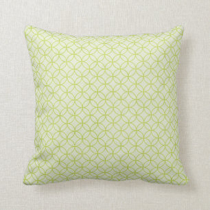 Coussin Chanson de Madame pantoufle géométrique