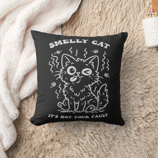 Coussin Chanson Iconique Chat Puant (Couverture)