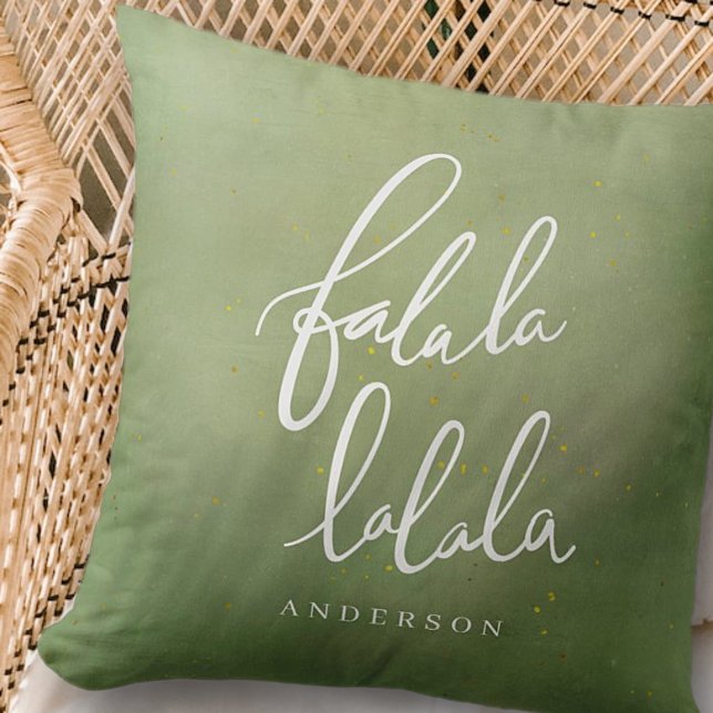 Coussin Chant Falala Stars modernes Noël (Créateur téléchargé)