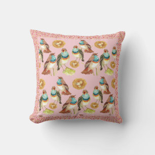 Coussin Chanter des oiseaux