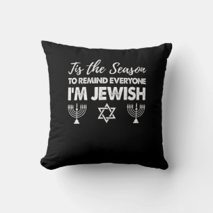 Coussin Chanukkah Drôle C'Est La Saison Tout Le Monde Je S