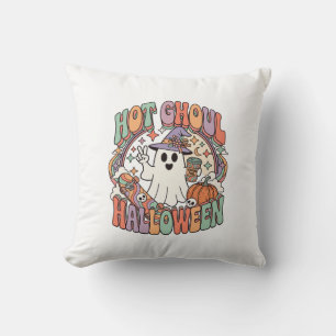 Coussin Chapeau de sorcière fantôme Halloween Ghoul Skateb