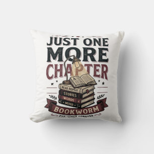 Coussin Chapitre personnalisé de plus juste en 1985 Bookwo