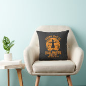 Coussin Chaque Jour Est Halloween Épouvantail Sorcière Con (Chaise)