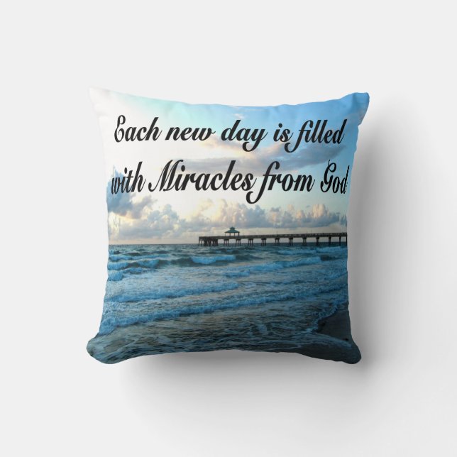 COUSSIN CHAQUE JOUR EST UN MIRACLE DE DIEU (Recto)