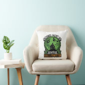 Coussin Chaque jour Maison Hantée Halloween Joyeuse Sorciè (Chaise)