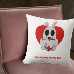 Coussin Chaque lapin a besoin d'un Boo