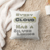 Coussin Chaque Nuage A Un Doublure Argent (Couverture)