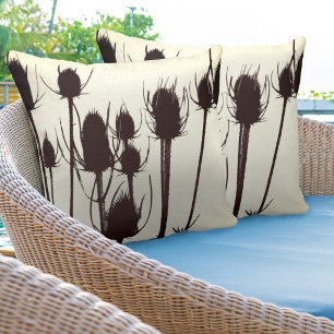Coussin Chardon vintage