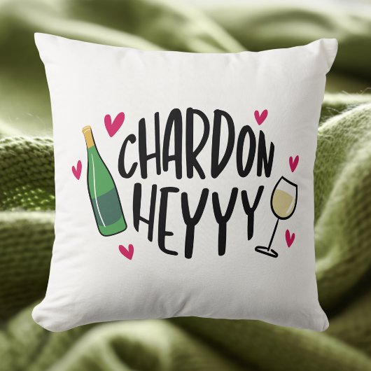 Coussin Chardonnay Drôle