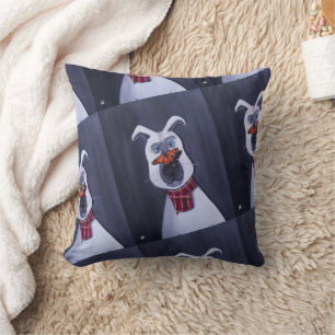 Coussin Charlie et la peinture du monarque par Alfred Fox