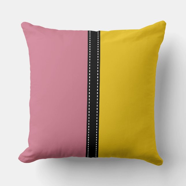 Coussin Charm & Jonquil Solid Color Arrière - plan (Recto)