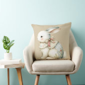 Coussin Charme de Lapin Cottagecore (Chaise)