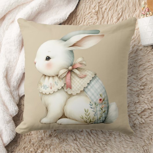 Coussin Charme de Lapin Cottagecore (Couverture)