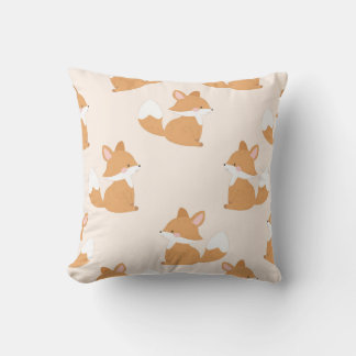 Coussin Charme Fox assis