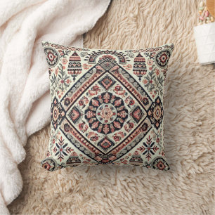 Coussin Charme nordique : Super Détaillé Brodé