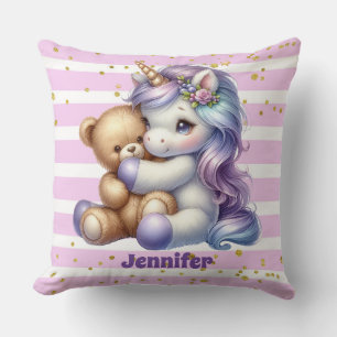 Coussin Charming Unicorn Jeu d'oreiller