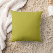 Coussin CHARTREUSE Jaune verdâtre uni (Couverture)