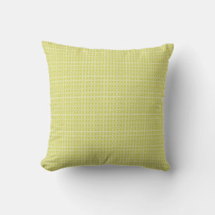 Coussin Chartreuse-Pourcentage-Plaid's-Traditional-Coussin