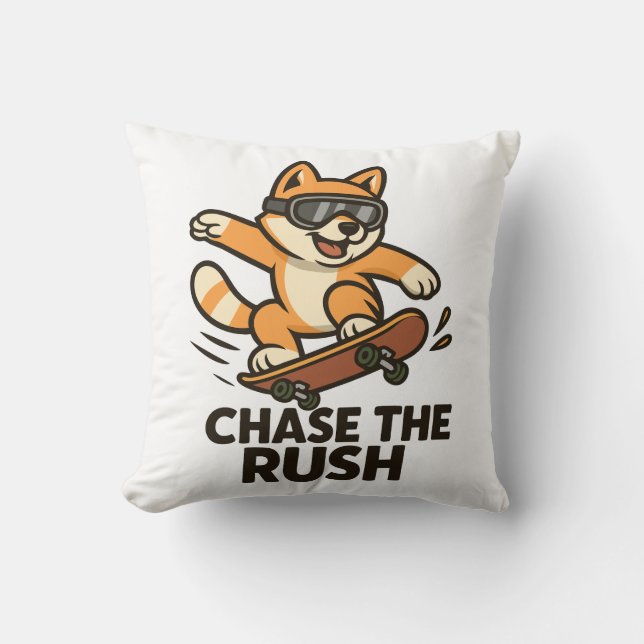 Coussin Chase The Rush (Recto)