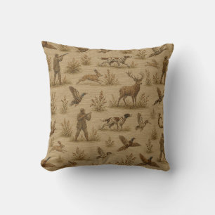 Coussin Chasse, chasseur, Chasse
