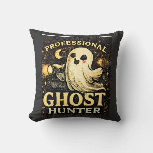 Coussin Chasseur de Fantômes Professionnel Drôle Halloween
