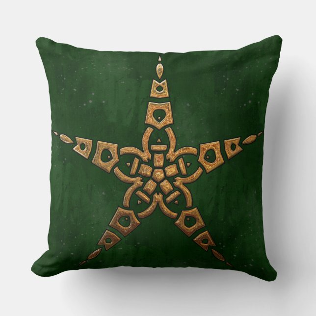 Coussin Chasseur et Gold Celtic (Recto)