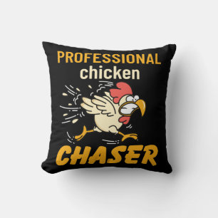 Coussin Chasseur professionnel de poulet