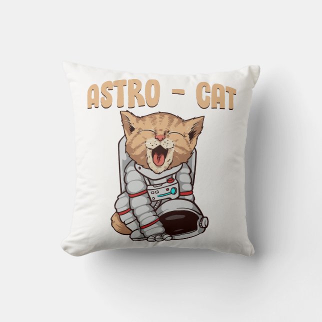 Coussin Chat Astro (Recto)