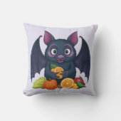 Coussin Chat aux fruits (Recto)