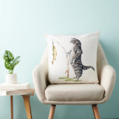 Coussin Chat avec poisson (Chaise)