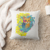 Coussin chat coloré (Couverture)