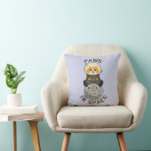Coussin Chat cool dans l'espace Chat Astronaute Animal cos (Chaise)
