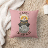 Coussin Chat cool dans l'espace Chat Astronaute Animal cos (Couverture)