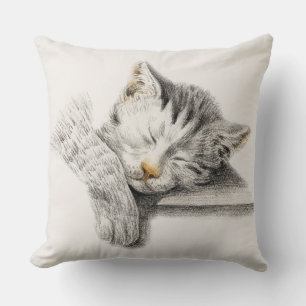 Coussin Chat couché