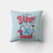 Coussin Chat dans le Chapeau | Puis quelque chose a fait b (Verso)