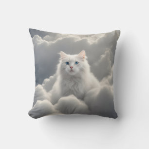 Coussin Chat dans les nuages